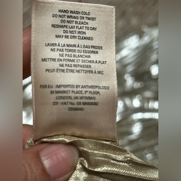 Maeve Gold Sequin A-line Midi Skirt for Work - Picture 12 of 14